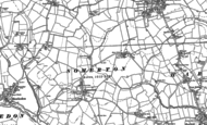 Old Map of Somerton, 1884