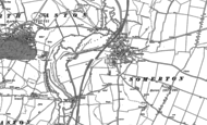 Old Map of Somerton, 1898