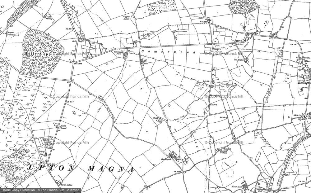 Old Map of Somerwood, 1880 - 1881 in 1880