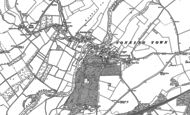 Old Map of Sonning, 1898 - 1910