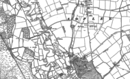 Old Map of Sopley, 1907