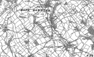 Old Map of Soudley, 1882
