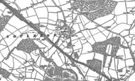 Old Map of Souldrop, 1882 - 1900