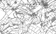 Old Map of South Alkham, 1896 - 1906