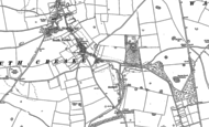 Old Map of South Creake, 1885