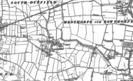 Old Map of South Duffield, 1889