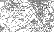 Old Map of South Hinksey, 1910 - 1919