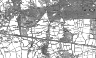 Old Map of South Nutfield, 1895