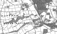 Old Map of South Raynham, 1884 - 1885