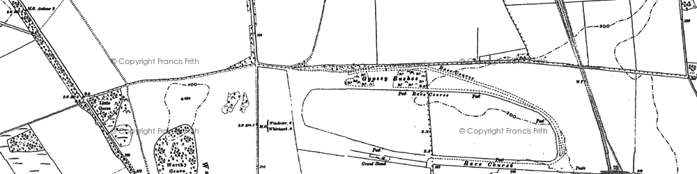 Old map of South Wonston in 1894