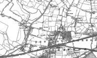 Old Map of Southall, 1894