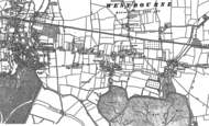 Old Map of Southbourne, 1909 - 1910