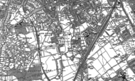 Old Map of Southfields, 1894 - 1895