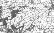 Old Map of Southmead, 1881 - 1901
