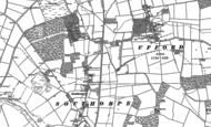 Old Map of Southorpe, 1885 - 1899