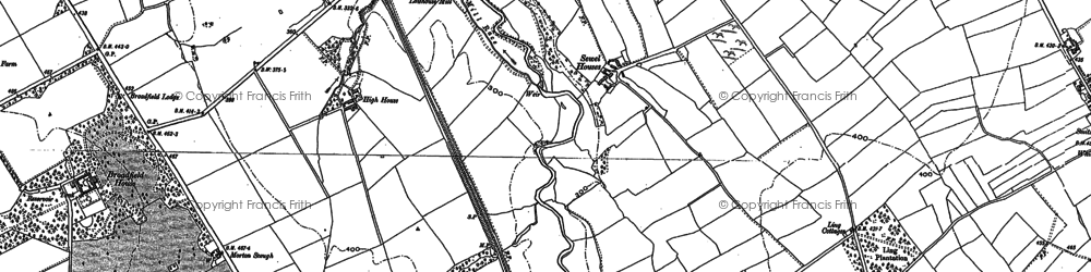 Old map of Southwaite in 1898