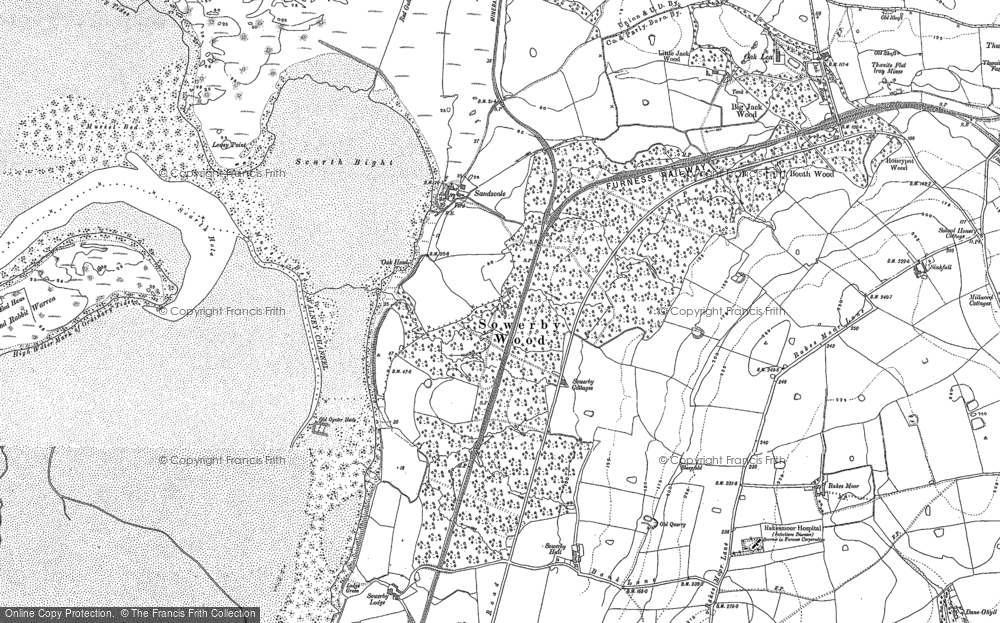 Old Map of Sowerby Cotts, 1931 - 1947 in 1931