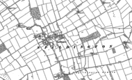 Old Map of Spaldington, 1889