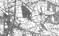 Old Map of Spinkhill, 1876 - 1897