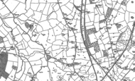 Old Map of Spoonley, 1879