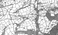 Old Map of Spriddlestone, 1905 - 1906