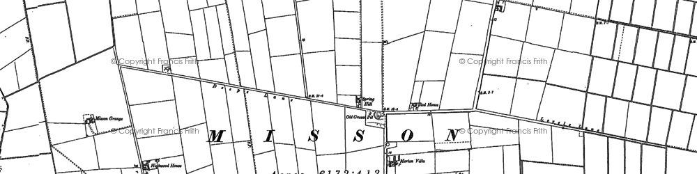Old map of Spring Hill in 1898