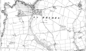 Old Map of St Brides, 1948
