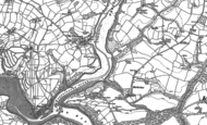Old Map of St Clement, 1879