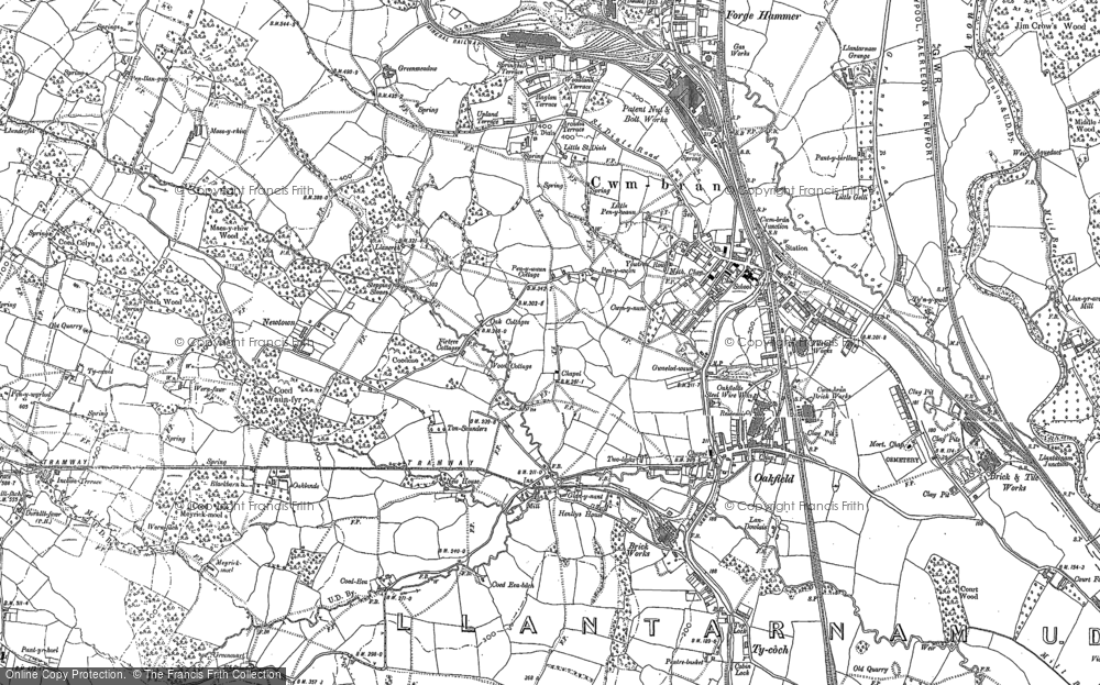 Old Maps of St Dials, Gwent - Francis Frith