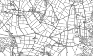 Old Map of St Eval, 1880