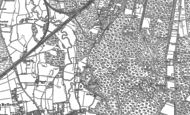 Old Map of St George's Hill, 1895