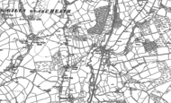 Old Map of St Giles on the Heath, 1883 - 1905