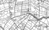 Old Map of St John's Fen End, 1886