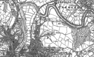 Old Map of St Julians, 1900
