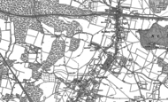 Old Map of St Mary Cray, 1895