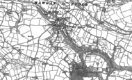 Old Map of St Mawgan, 1880