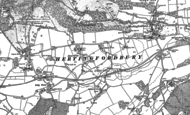 Old Map of Staines Green, 1896 - 1897