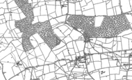 Old Map of Stainfield, 1886 - 1887