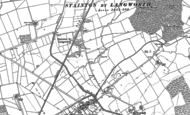 Old Map of Stainton by Langworth, 1885 - 1886