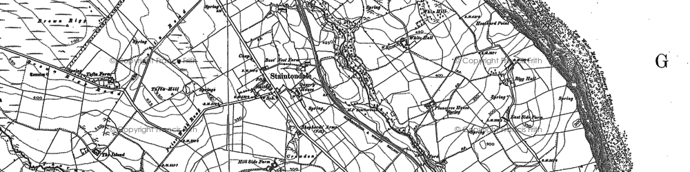 Old map of Island, The in 1910