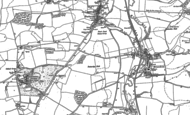 Old Map of Standon, 1896