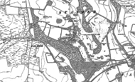 Old Map of Stanmer, 1897 - 1909