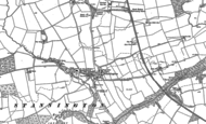 Old Map of Stannington, 1896