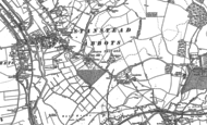 Old Map of Stanstead Abbotts, 1919 - 1938