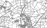 Old Map of Stanton Fitzwarren, 1899 - 1910
