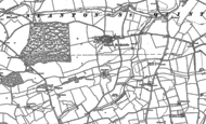 Old Map of Stanton St Quintin, 1899