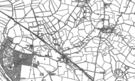 Old Map of Stanwardine in the Fields, 1880