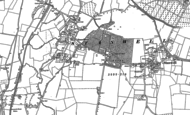 Old Map of Stanwell Moor, 1912 - 1913