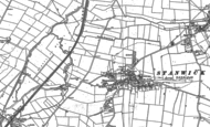 Old Map of Stanwick, 1884 - 1899