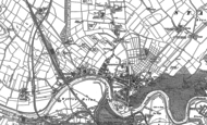Old Map of Stanwix, 1888 - 1899